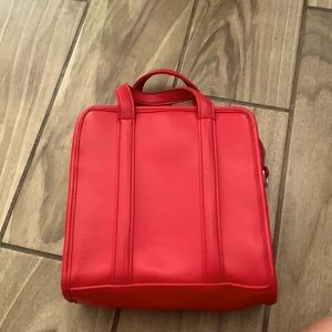 Cherry red hand bag